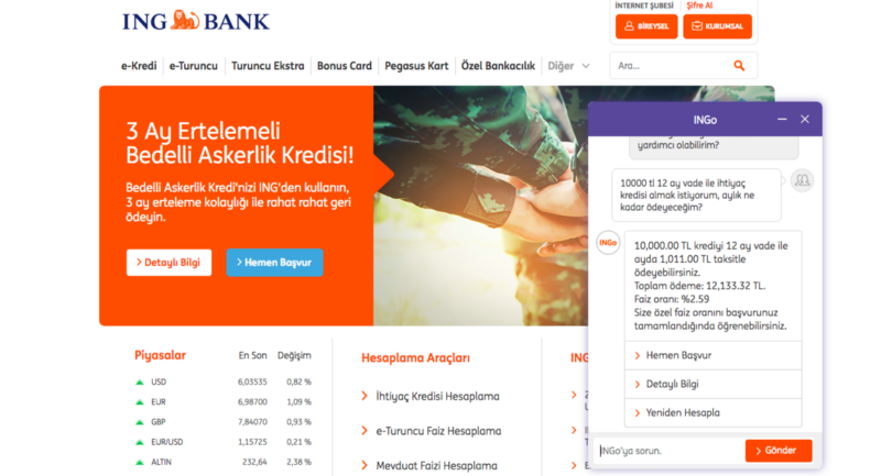 Cbot ve en iyi küresel finans markası ING, daha iyi bir müşteri deneyimi için güçlerini birleştirdi