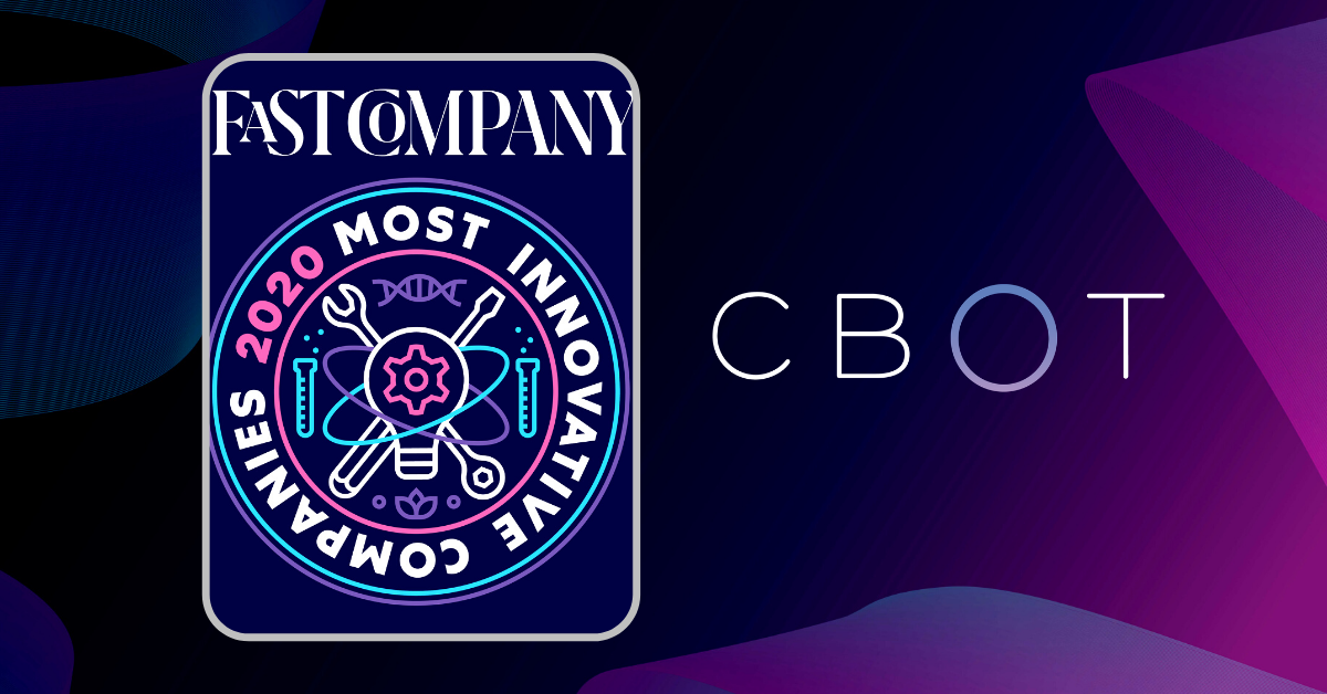 CBOT is Among the Top 50 Most Innovative Companies