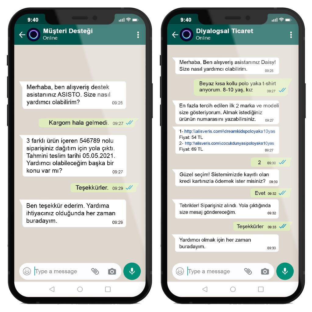 WhatsApp Business API Conversation