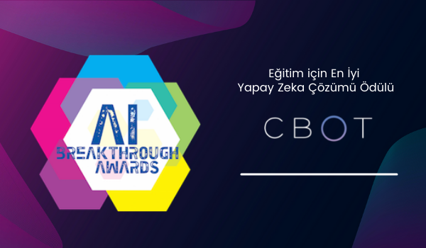 AI Breakthrough Awards’dan da Ödülle Döndük