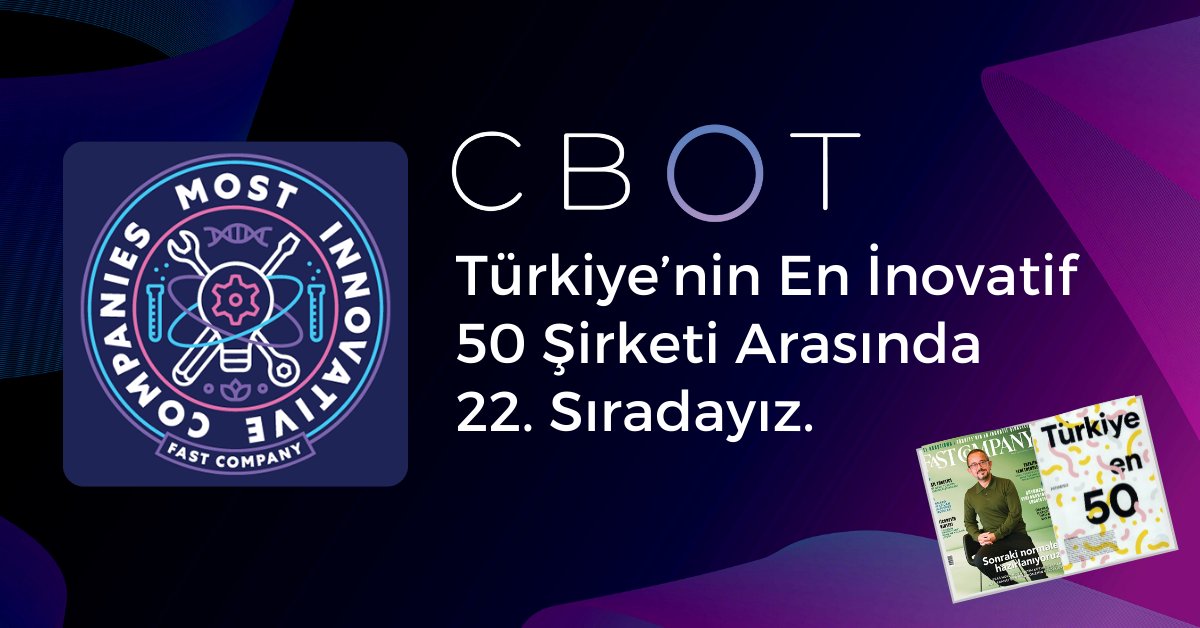 CBOT Türkiye’nin En İnovatif 50 Şirketinden Biri