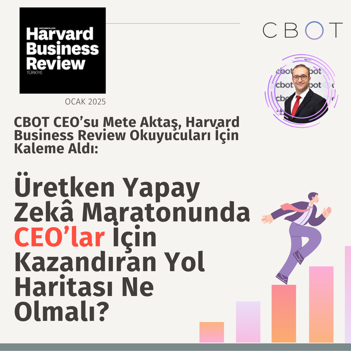 Mete Aktaş, CEO of CBOT, in Harvard Business Review Turkey: A Roadmap for CEOs on Generative AI